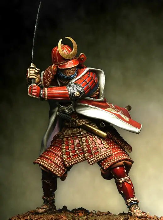 New Unassembled 1/18 90mm ancient warrior stand with sword and base  Resin Figure Unpainted Model Kit