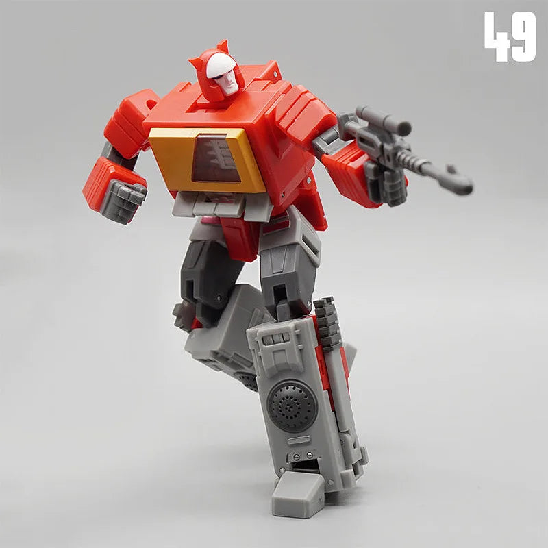 Transformation Blaster Emitter Recorder Model MFT MF-49 MF49 Pocket War MechFans Mini Action Figure Robot Toys 12cm with box