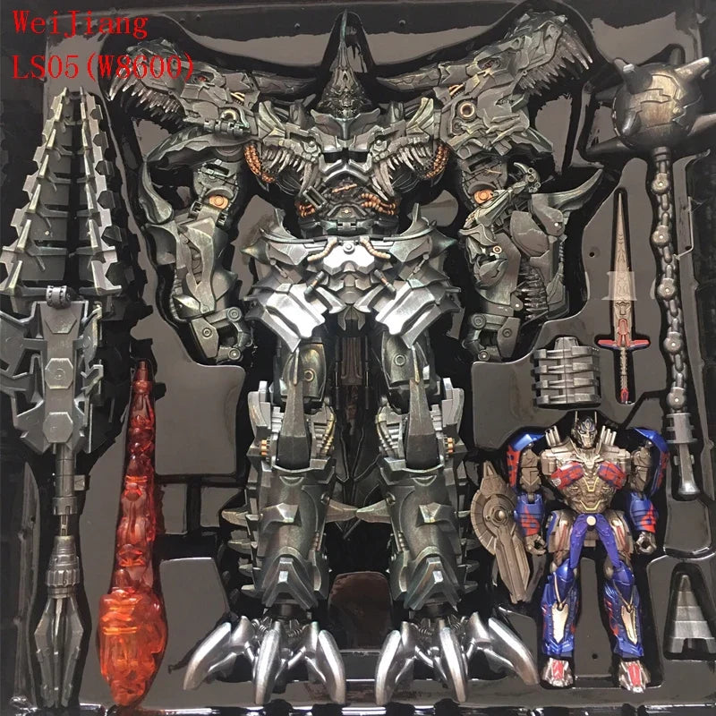 Transformation Toys Grimlock WEIJIANG W8600 BMB LS05 Action Figurine SS07 MP08 Alloy Anime Dinosaur Deformable Robot