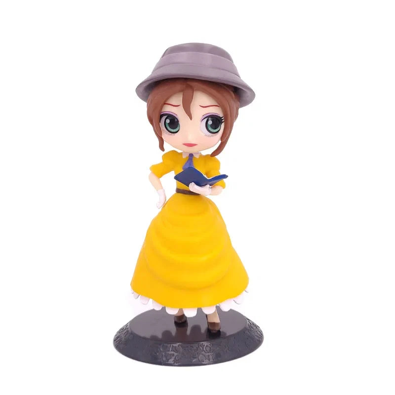 HOT 20+ Style Princess Q Posket Princess Snow Elsa & Anna clown PVC Anime Dolls Figures Collectible Model Kid Toys Gift