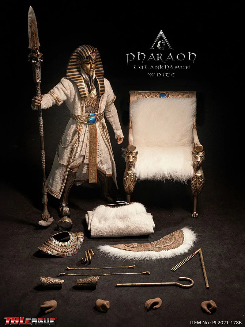 PL2021-178 1/6 Scale Famous Egyptian Pharaoh Tutankhamun Full Set 12 Inch Action Figure Model Collectible For Fans In Stock