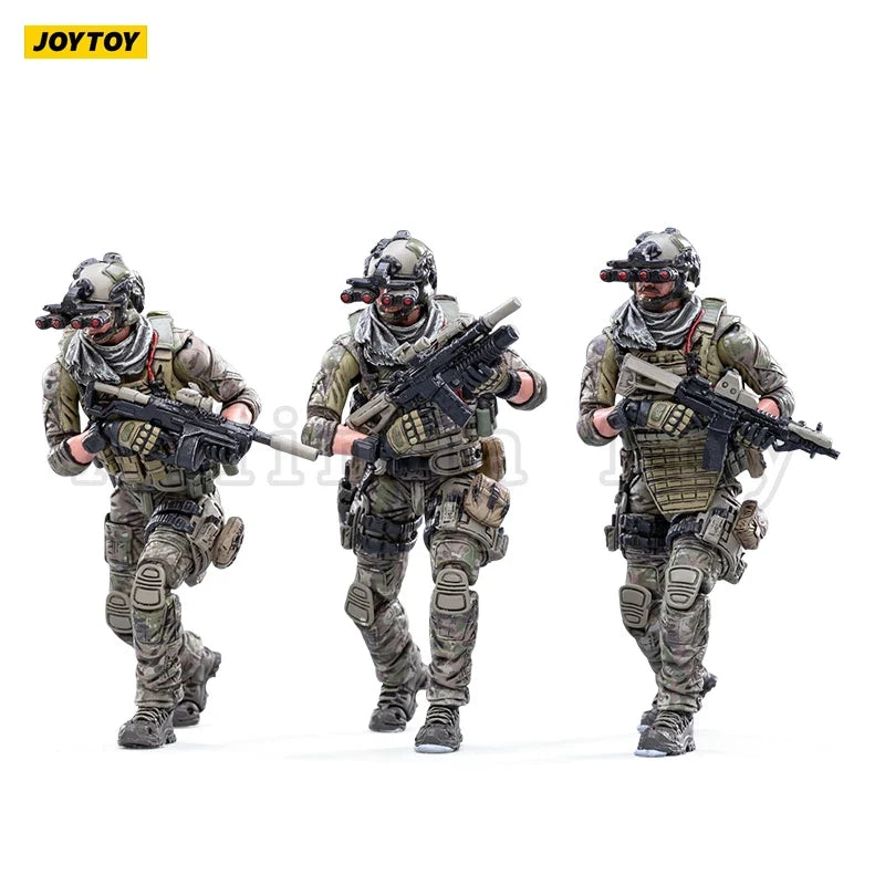 JOYTOY 1/18 Action Figure Hardcore US Navy Seals Anime Collection Military Model
