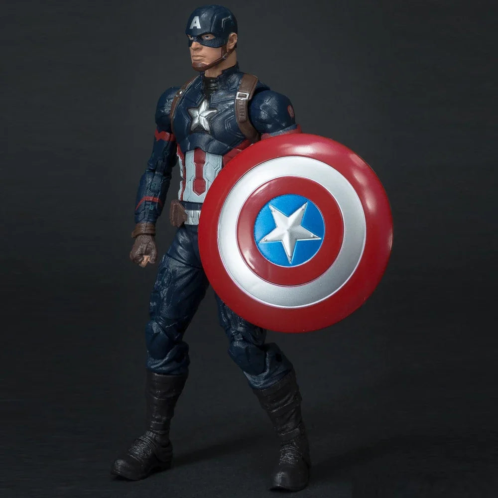 Marvel Legends The Avenger Civil War Captian America 6" Loose Action Figure