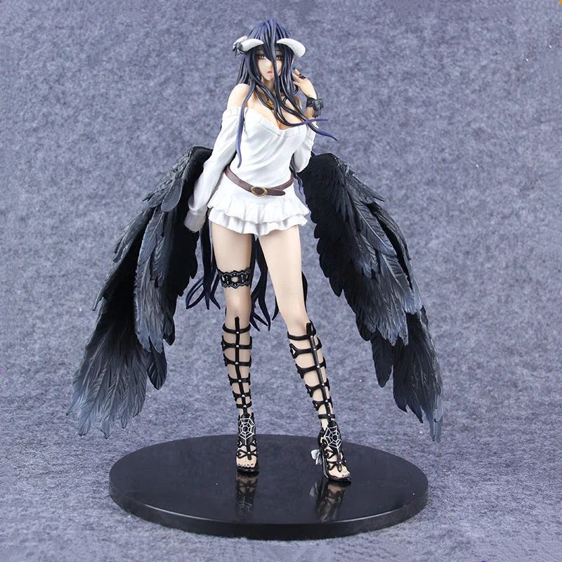 Overlord III Albedo Ver. 21 Cm Anime Figure Albedo PVC Action Figure Toy Beautiful Girl Doll Collection Model Christmas Gift