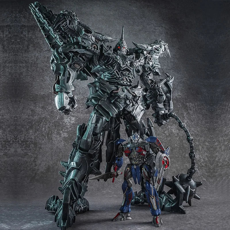 WJ Transformation Grimlock Alloy Movie Film Oversize Enlarged SS07 Dinosaur Leader Ancient Action Figure Toy Collcetion Gifts