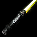 DamienSaber Rey Skywalker Lightsaber Sensitive Smooth Swing Metal Hilt Force Heavy Dueling Light Saber with Bluetooth 34 Fonts