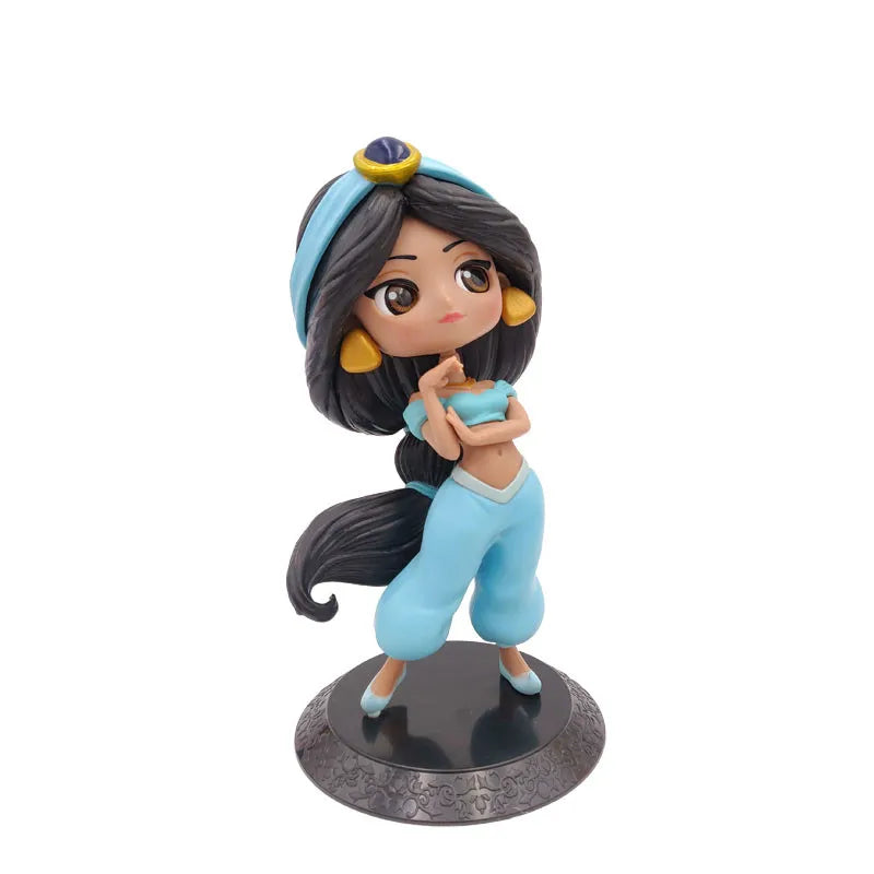 HOT 20+ Style Princess Q Posket Princess Snow Elsa & Anna clown PVC Anime Dolls Figures Collectible Model Kid Toys Gift