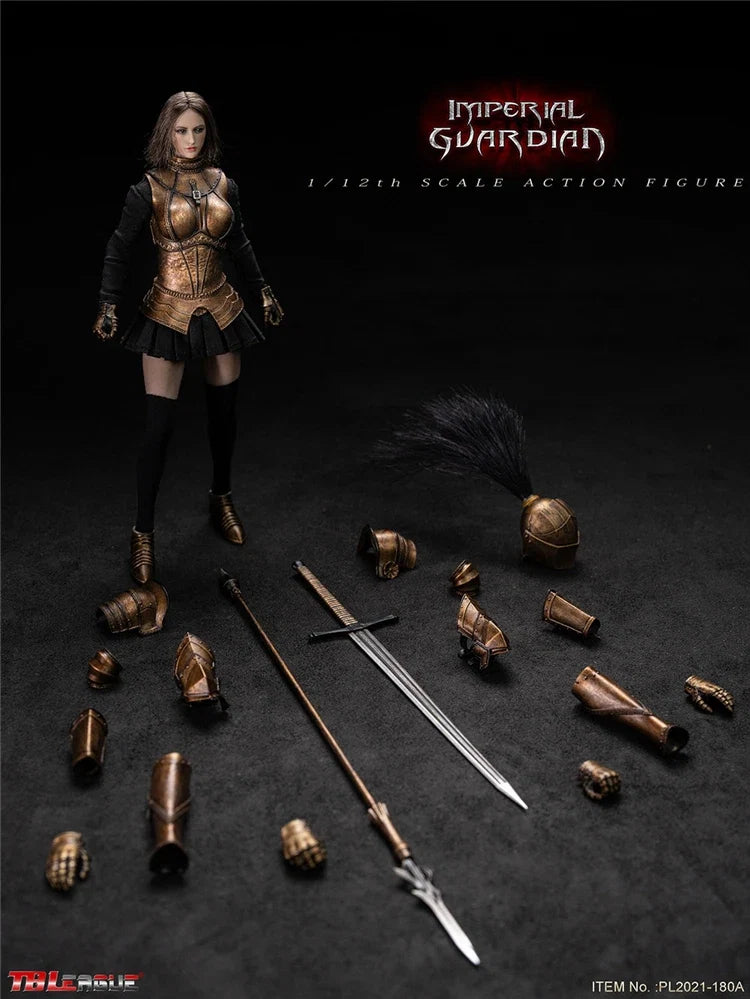 TBLeague PL2021-180 1/12 Scale Collectible Figure Female Imperial Guardian Full Set 6 Inches Women Soldier Action Figure Model