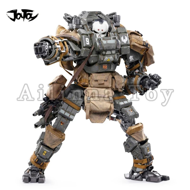 JOYTOY 1/18 12.5inch Action Figure Mecha 09th Legion-Fear II Strike Type Anime Collection Model Toy For Gift