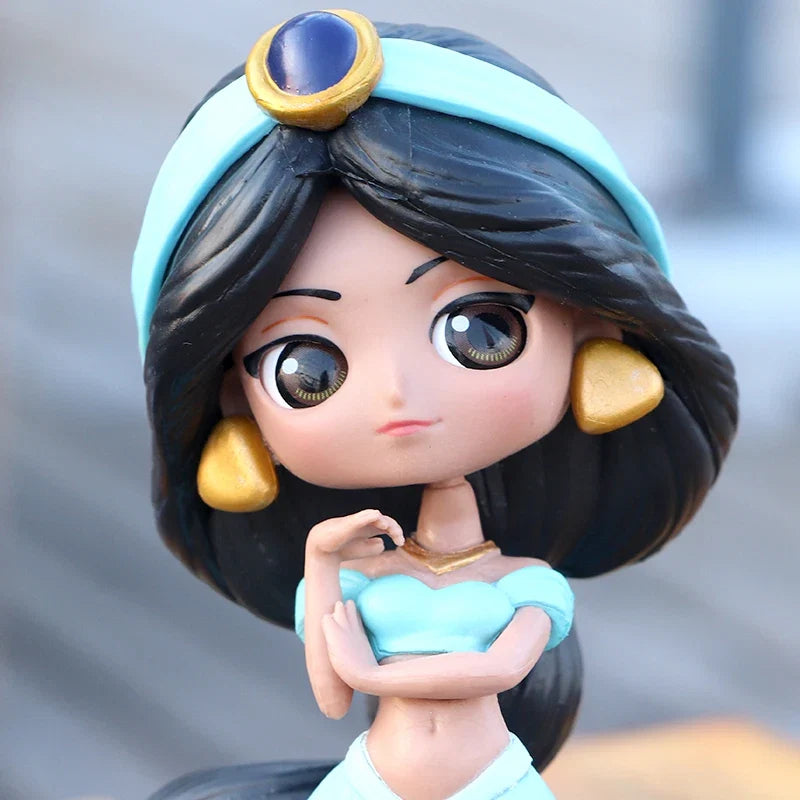Disney Aladdin Lamp Jasmine Princess Doll  Figure Toys Dolls Children PVC Figurine Model Decoration Collect for kid gift