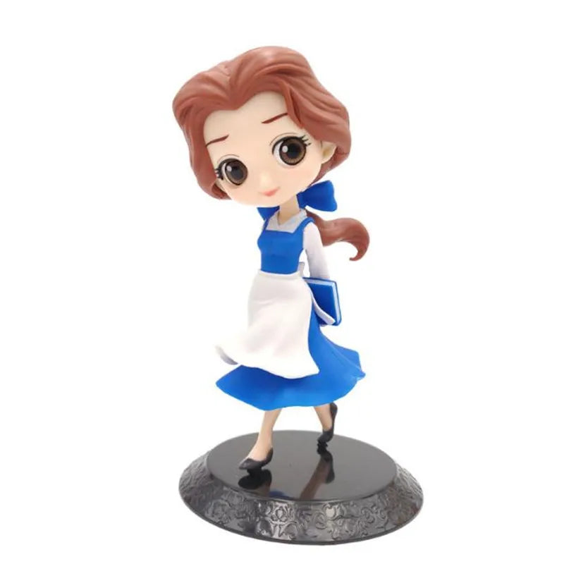 HOT 20+ Style Princess Q Posket Princess Snow Elsa & Anna clown PVC Anime Dolls Figures Collectible Model Kid Toys Gift