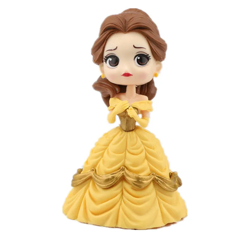 HOT 20+ Style Princess Q Posket Princess Snow Elsa & Anna clown PVC Anime Dolls Figures Collectible Model Kid Toys Gift