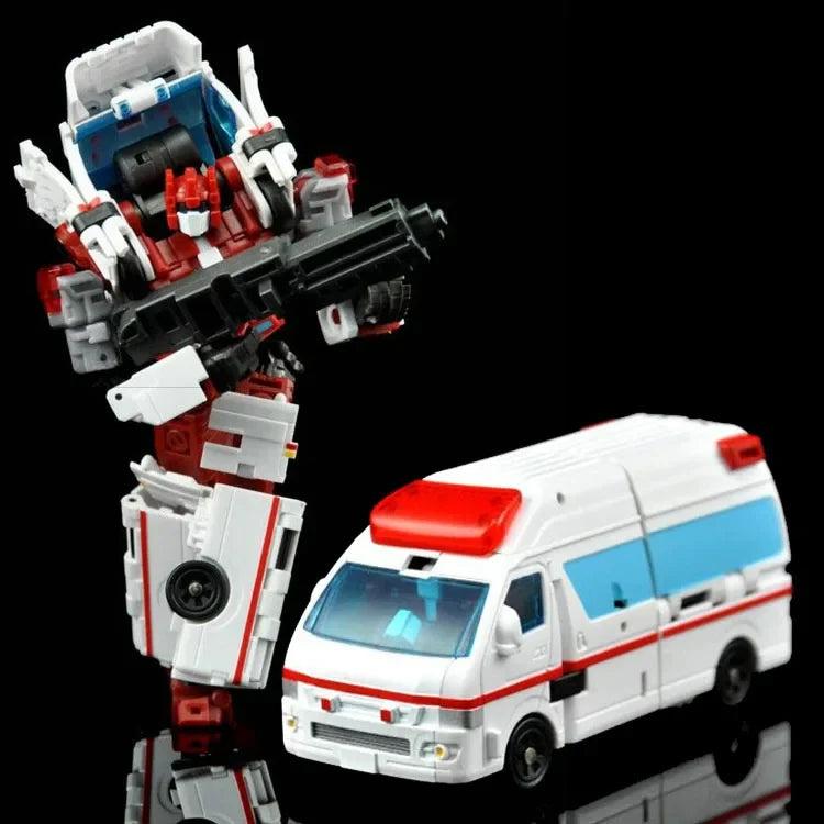 Transformation 5 In 1 Defensor Yes Model  YM-17 YM17 Vulcan Hot Spot  KO Action Figure Robot Model Collection Deformed Toys
