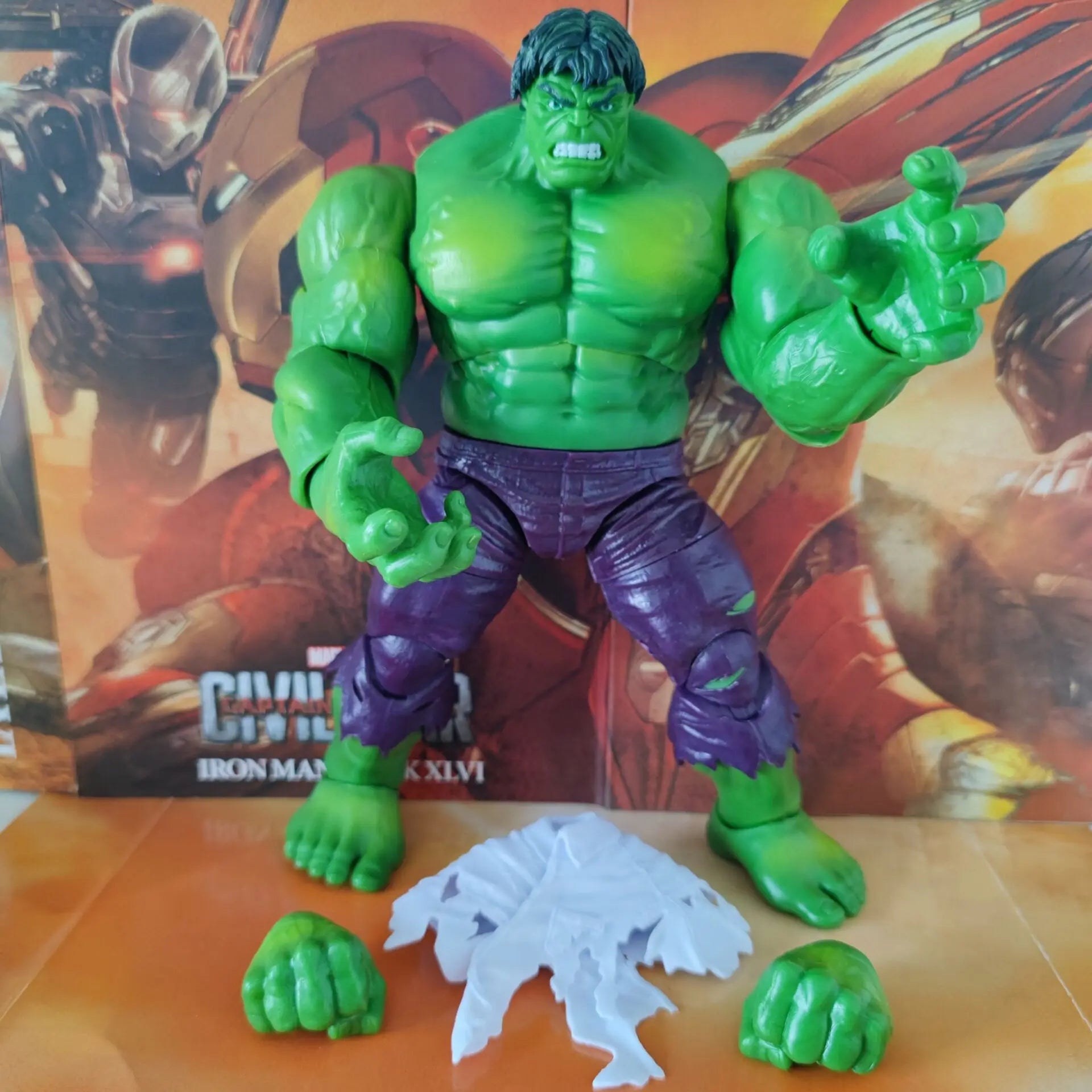 Marvel Legends 80th Incredible Hulk From 2pack Exclusive 8" Loose Action Figure
