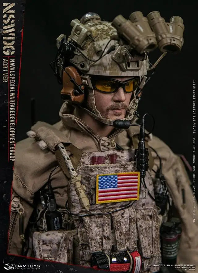 1/6 Action Figures model DAMTOYS DAM78065 U.S. navy special NSWDG AOR1 version of the seal
