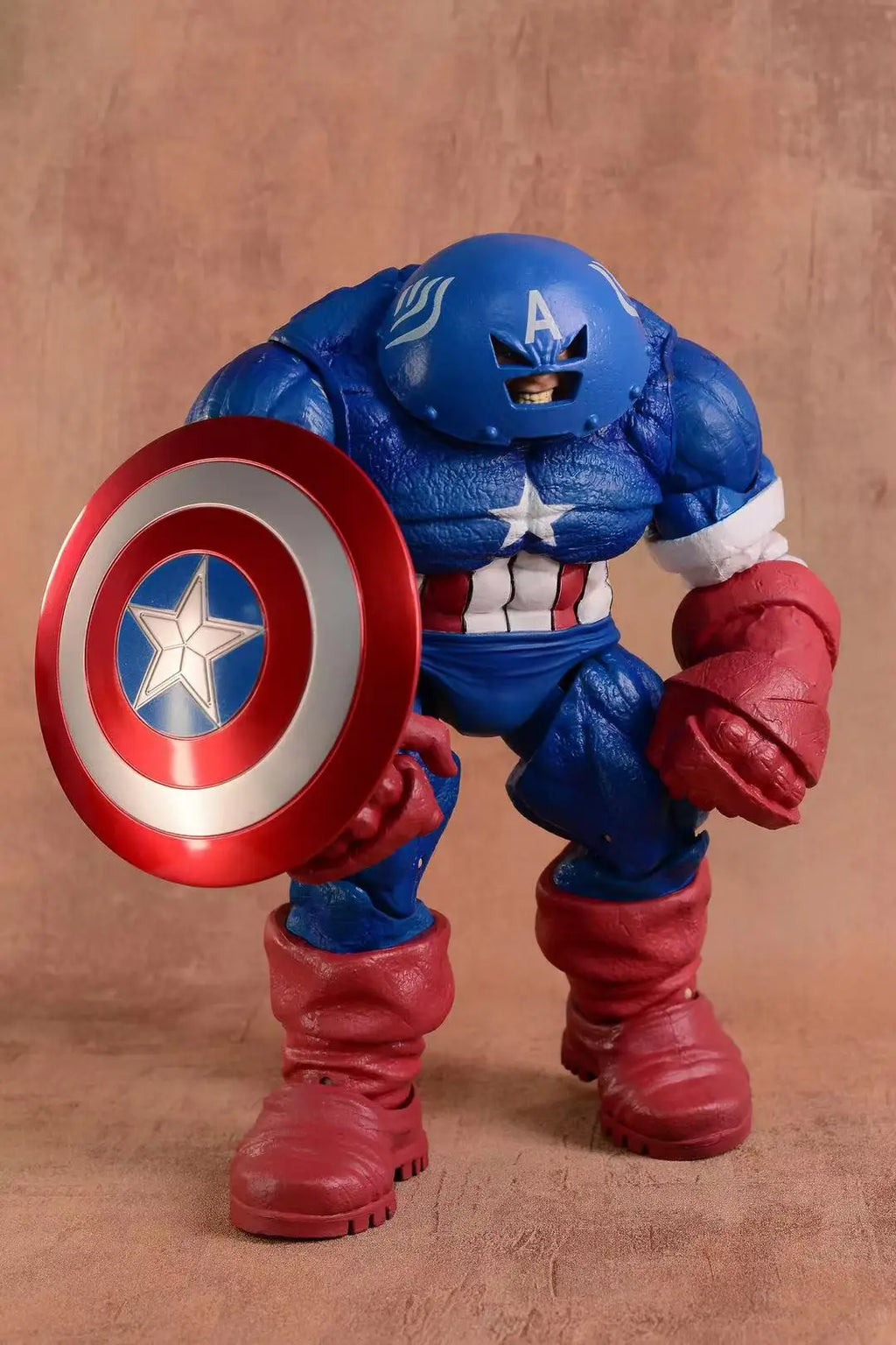Marvel Select DST Juggernaut Captain American Custom 9" Loose Action Figure