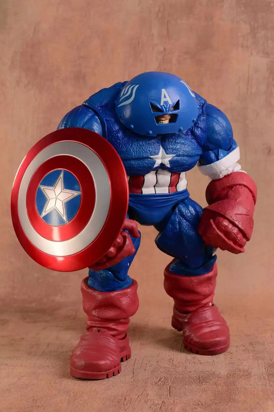 Marvel Select DST Juggernaut Captain American Custom 9" Loose Action Figure