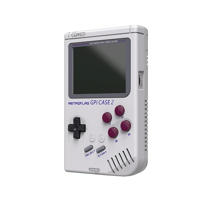 Retroflag GPi Case 2 with Rechargable Battery 3" inch LCD Screen Compatible with Raspberry Pi Compute Module 4
