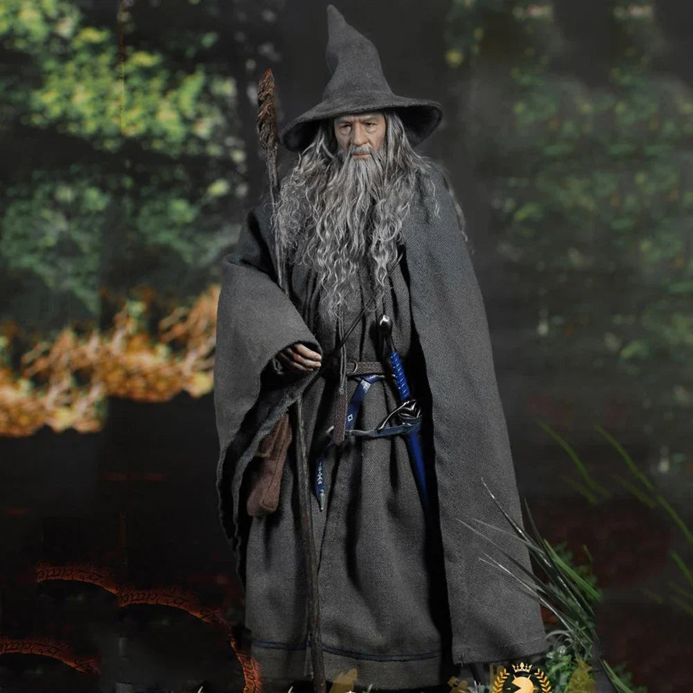 Asmus Toys Crw001 1/6 Men Soldier Crown Series Gandlaf The Grey Eye-Movable Wise Old Man 12" Action Figure Model For Fans Gifts