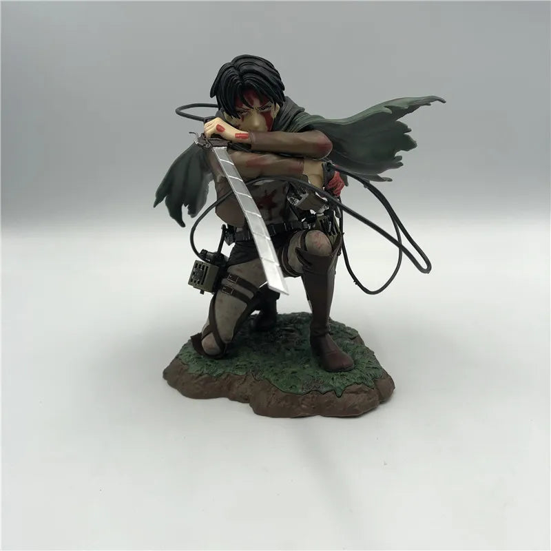 Figure Rival Ackerman Action Figure Package Ver. Levi PVC Action Figure Rivaille Collection Model Toys 18cm