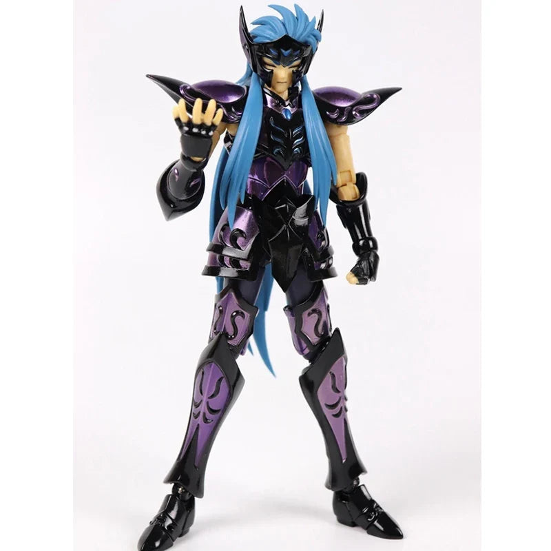 CS Model Saint Seiya Myth Cloth Gold EX Hades Specters Surplice Aquarius Camus With Damaged Armor Action Figure In Stock