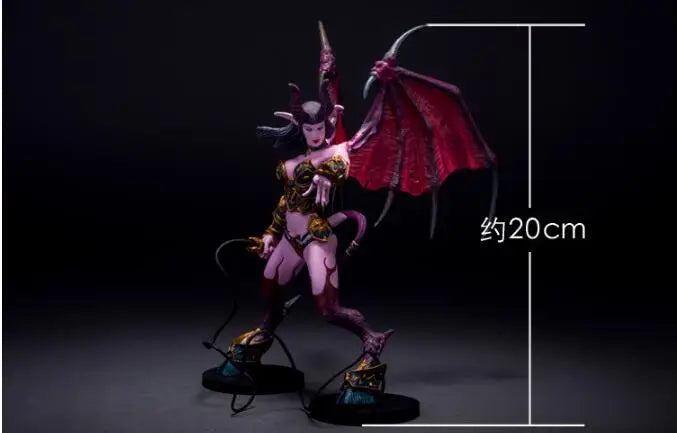 WOW Succubus Demon Amberlash Warlock Pet Action Figure Toy Anime Figure Collectible Model Toy