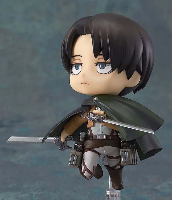 2021 10cm Q version Attack on Titan Levi Rivaille Rival Ackerman Eren Jager 375 action figure toys collection christmas toy doll