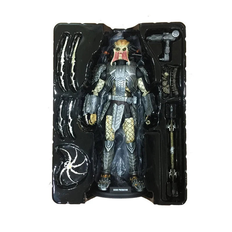 The Predator Action Figure Scar Predator Alien vs. Predator 1/6 Scale Hot Toys Celtic Predator Collection Action Figure Mold