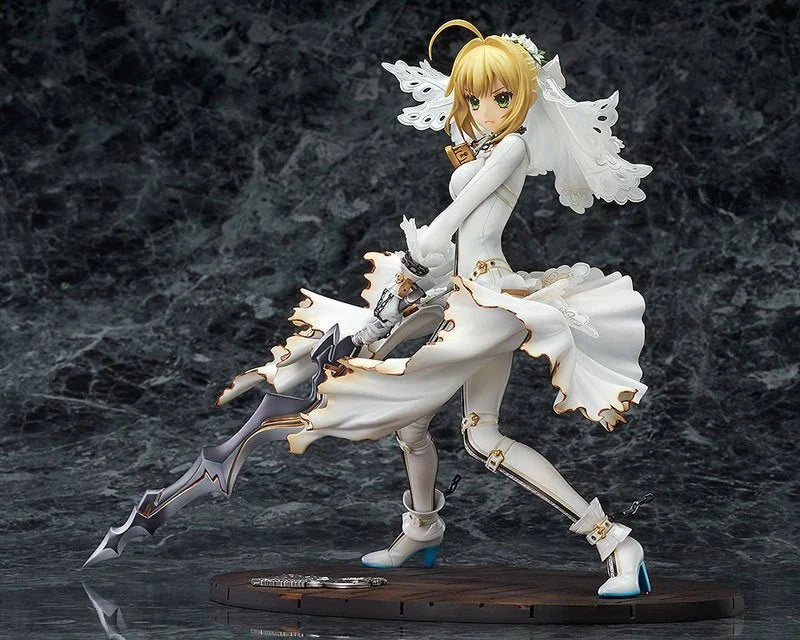 Anime Nero Claudius Saber Bride Wedding Dress Ver. 1/8 Scale PVC Action Figure Statue Collection Model Toys Doll Gifts