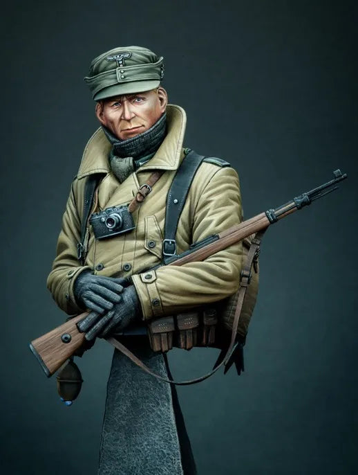 WWII mountain troops bust