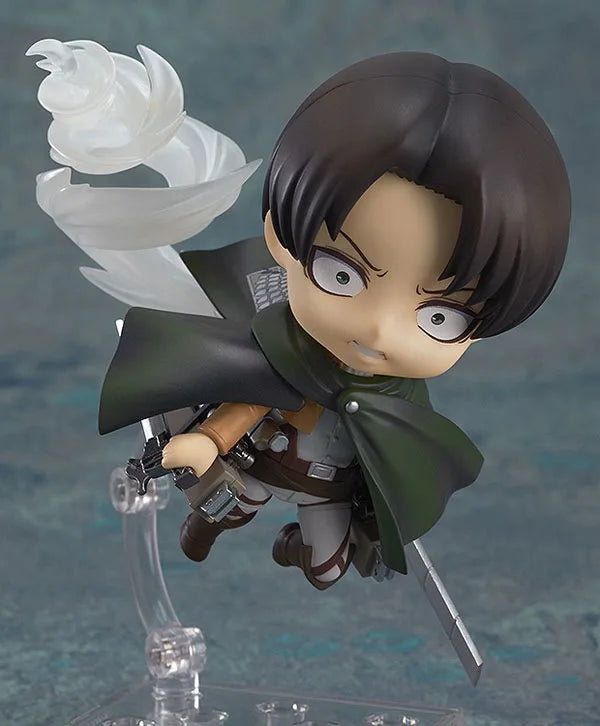 2021 10cm Q version Attack on Titan Levi Rivaille Rival Ackerman Eren Jager 375 action figure toys collection christmas toy doll