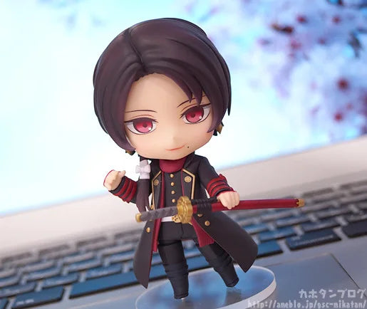 NEW hot 10cm Q version Touken Ranbu Online Kashuu Kiyomitsu movable action figure toys collection christmas toy doll with box