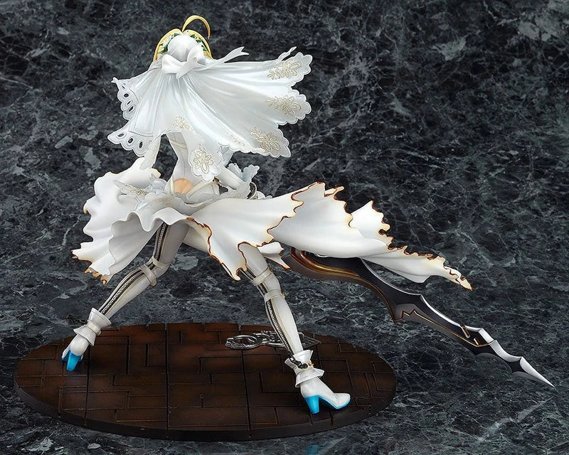 Anime Nero Claudius Saber Bride Wedding Dress Ver. 1/8 Scale PVC Action Figure Statue Collection Model Toys Doll Gifts
