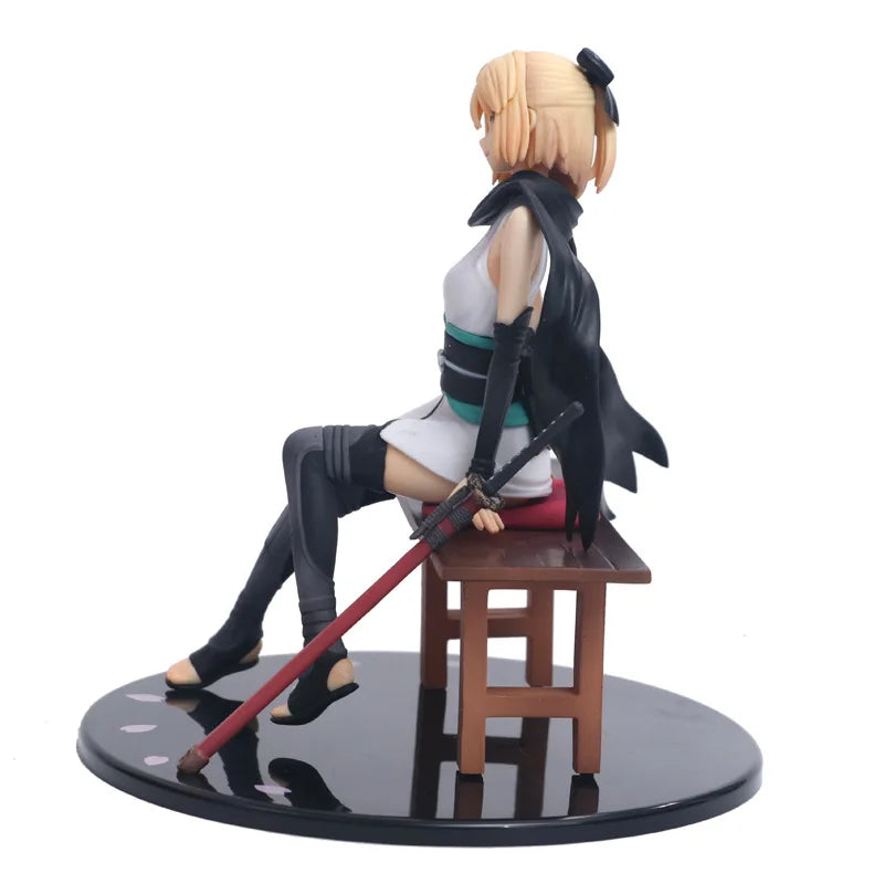 Anime Saber Okita Souji 1/8 Scale Painted PVC Action Figure Statue Collection Model Kids Toys Doll 17cm