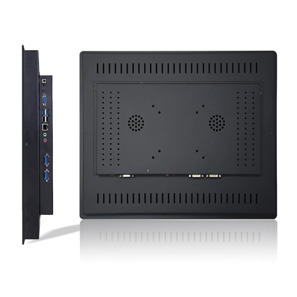 12" 10 15 17 Inch Industrial Panel All in One PC Mini Computer Capacitive Touch with Celeron J1900 RS232 Com Windows 7/10