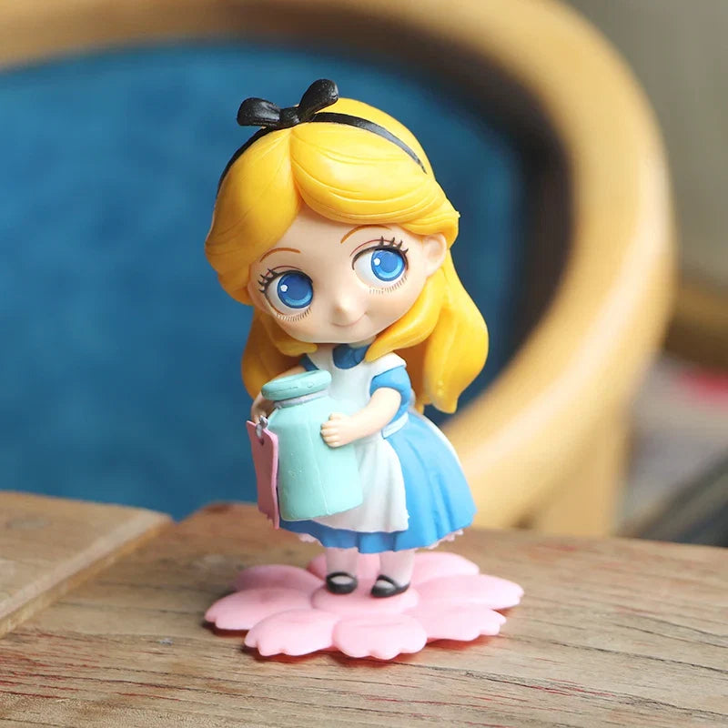 14 style Princess Q Posket  Mermaid Tinker Bell Cinderella Action Figures PVC Model Dolls decor birthday party Kids Toy