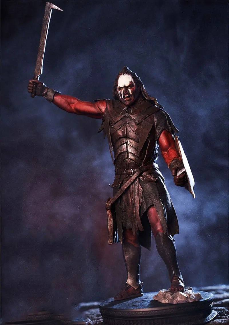 For Collection Asmus Toys LOTR8IN003 8 inches Full Set Strong Orc Lurtz Action Figure Model for Fans Gifts
