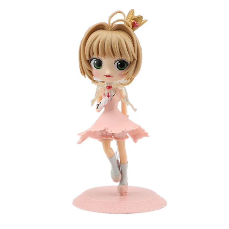 HOT 20+ Style Princess Q Posket Princess Snow Elsa & Anna clown PVC Anime Dolls Figures Collectible Model Kid Toys Gift