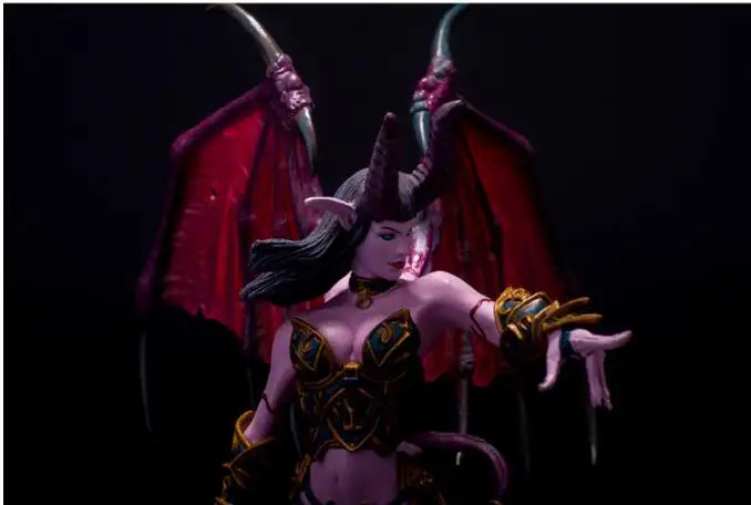 WOW Succubus Demon Amberlash Warlock Pet Action Figure Toy Anime Figure Collectible Model Toy