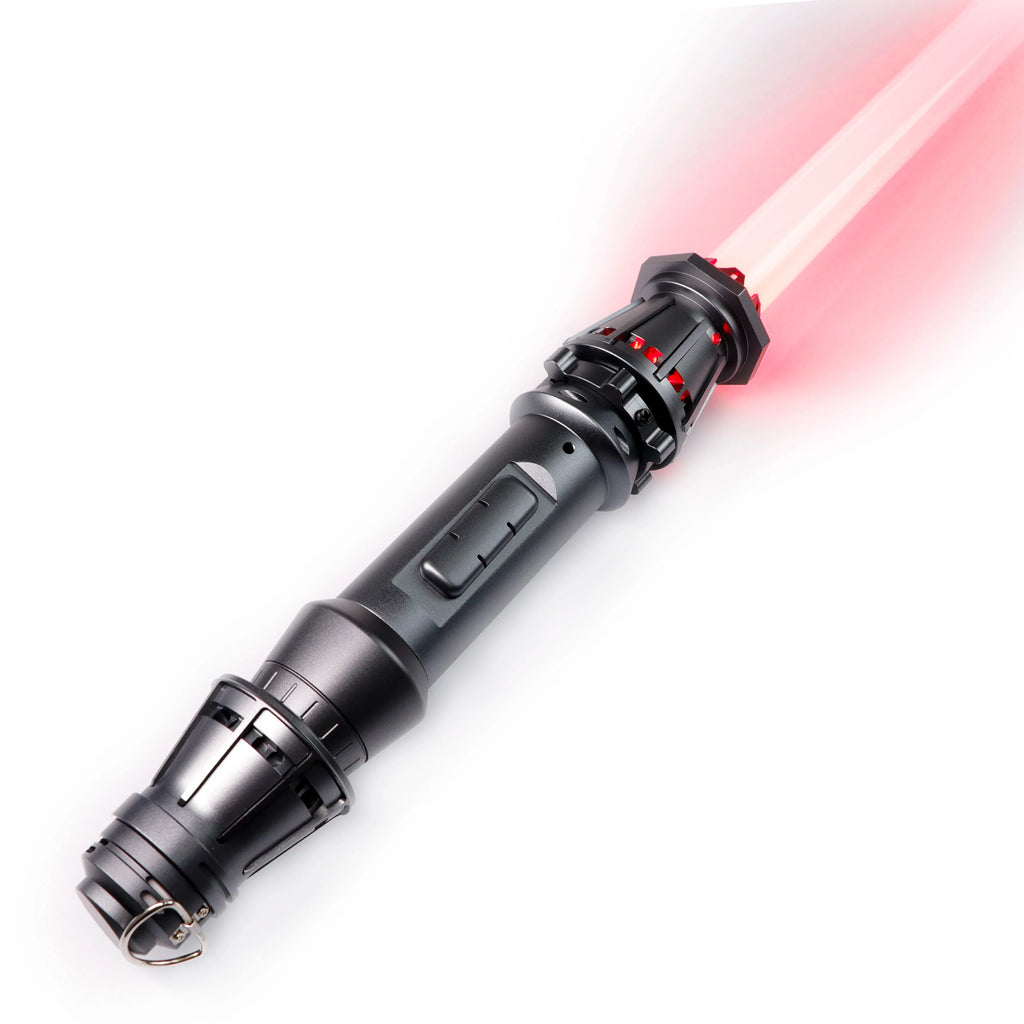 DamienSaber Rey Skywalker Lightsaber Sensitive Smooth Swing Metal Hilt Force Heavy Dueling Light Saber with Bluetooth 34 Fonts