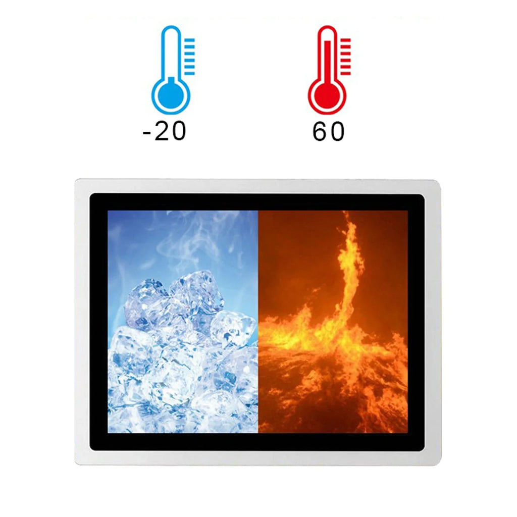 12" 10 15 17 Inch Industrial Panel All in One PC Mini Computer Capacitive Touch with Celeron J1900 RS232 Com Windows 7/10