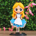 Q Posket Cute Big Eyes Rapunzel jenny Mermaid princess PVC Anime Dolls Collectible Q Version Model Toy birthday present