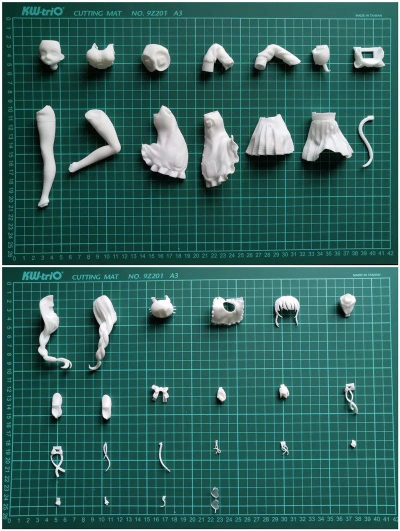 Resin-Figurenbausatz Minato Aqua Hololive YouTuber VTuber 1/8 Unbemaltes Garage Resin-Kit Modell GK