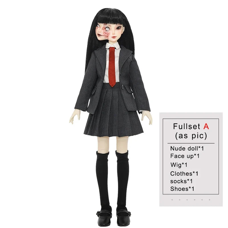 ShugaFairy Mio 1/4 quadratic element Doll BJD Resin Body Model Girls mdd Fullset with face up Toy Gifts joint doll
