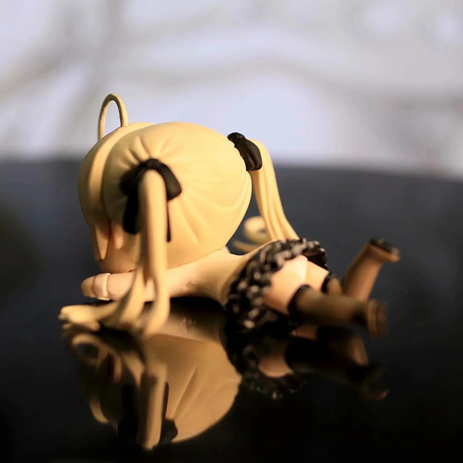 Anime Yosuga no Sora Kasugano Sora Lying Ver. Girls PVC Action Figure Model Car decoration Toys 3cm