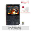 ANBERNIC RG351V Handheld Game Player IPS Screen 64G Card 2500 Classic Games RK3326 Open Source Retro Portable Game Console Gifts