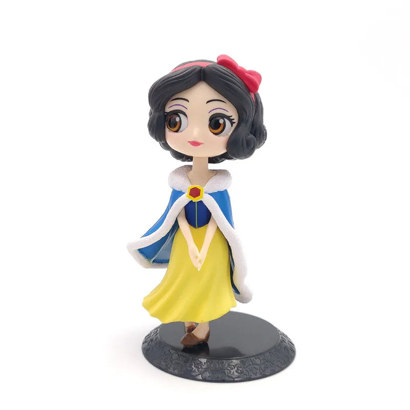 HOT 20+ Style Princess Q Posket Princess Snow Elsa & Anna clown PVC Anime Dolls Figures Collectible Model Kid Toys Gift
