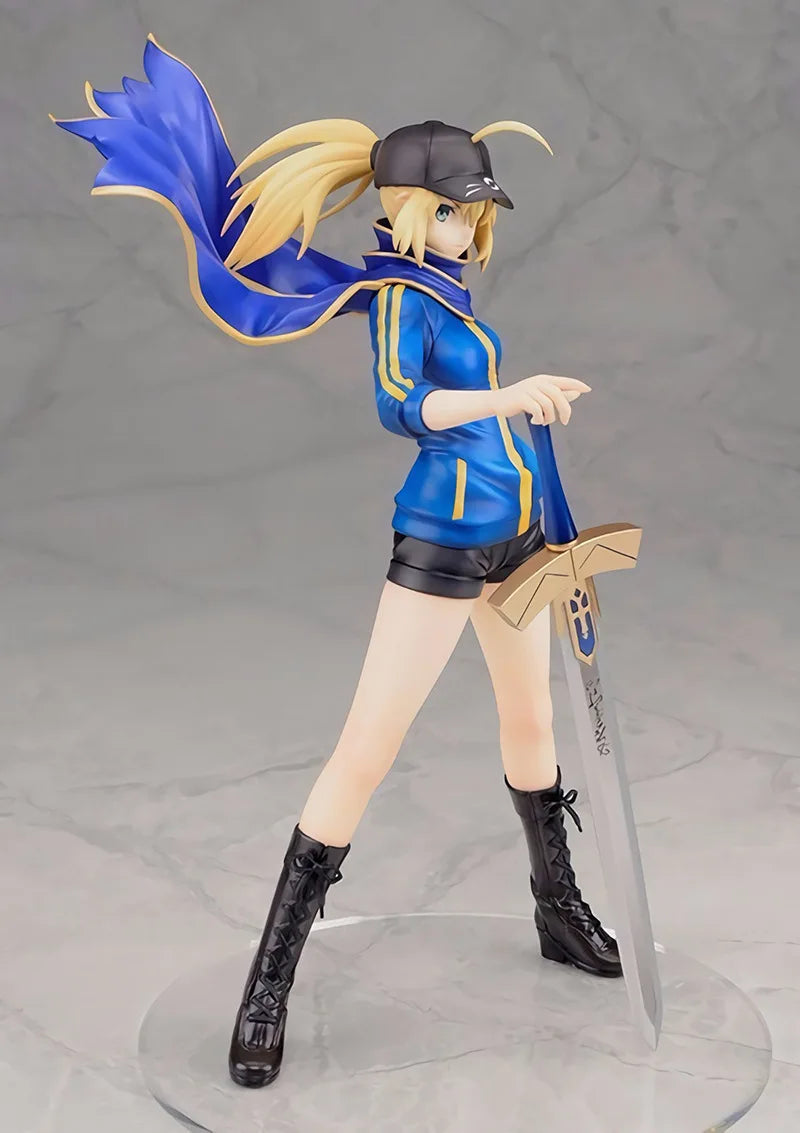 Kawaii Anime Saber Assassin Mordred 1/7 Complete PVC Action Figure Collectible Model Kids Toys Doll Gifts 23cm