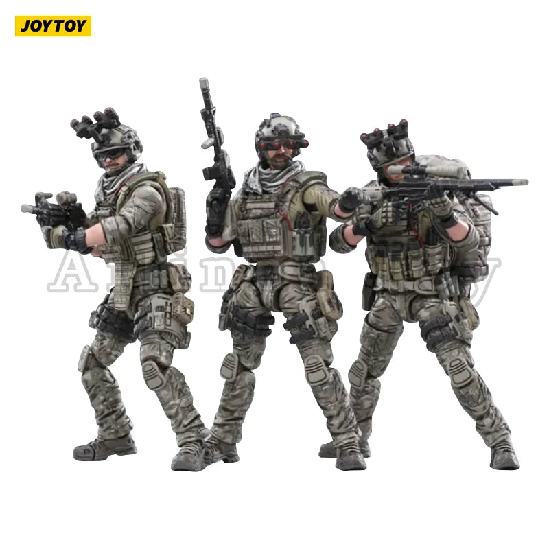 JOYTOY 1/18 Action Figure Hardcore US Navy Seals Anime Collection Military Model