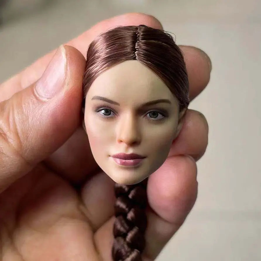 In Stock 1/6 VERYCOOL VCF-2052 Russian Female Soldier Head Sculpture Fit 12" Women Action Figure Bodys